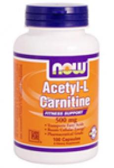 Acetyl L-Carnitine, NOW, 500 mg 