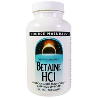Betain HCl - 650 mg - 180 Tabletten 
